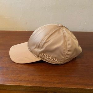 Prada nylon baseball cap